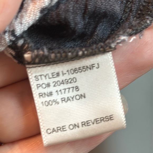 LoveStitch Small Floral Long Sleeve Top - Picture 6 of 8